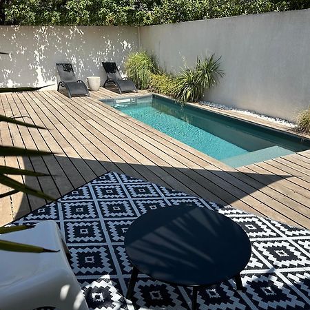 Maison Contemporaine Avec Piscine Privee Chauffee, Entre Plages Et Provence, Borne 11 Kw Istres Exteriér fotografie