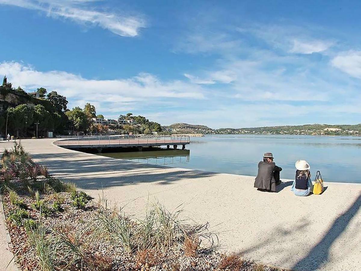 Maison Contemporaine Avec Piscine Privee Chauffee, Entre Plages Et Provence, Borne 11 Kw Istres Exteriér fotografie
