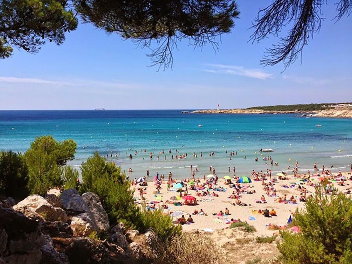 Maison Contemporaine Avec Piscine Privee Chauffee, Entre Plages Et Provence, Borne 11 Kw Istres Exteriér fotografie