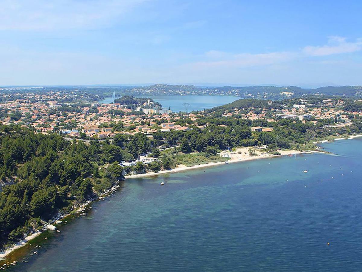 Maison Contemporaine Avec Piscine Privee Chauffee, Entre Plages Et Provence, Borne 11 Kw Istres Exteriér fotografie
